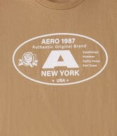 Aero 1987 Oval Flocked Graphic Tee
