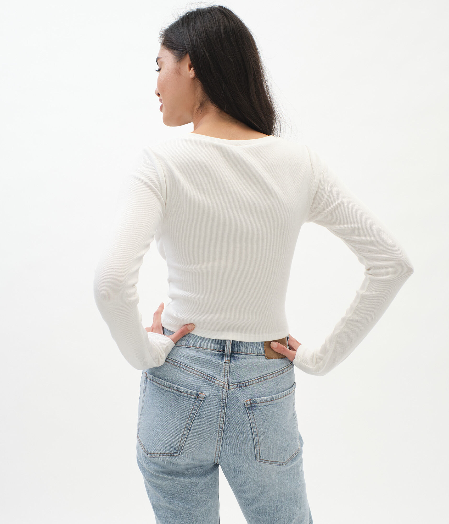 Long Sleeve Shrunken Tee