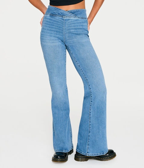 High-Rise Pull-On Flare Soft Flex Jean High-Rise Pull-On Flare Soft Flex Jean