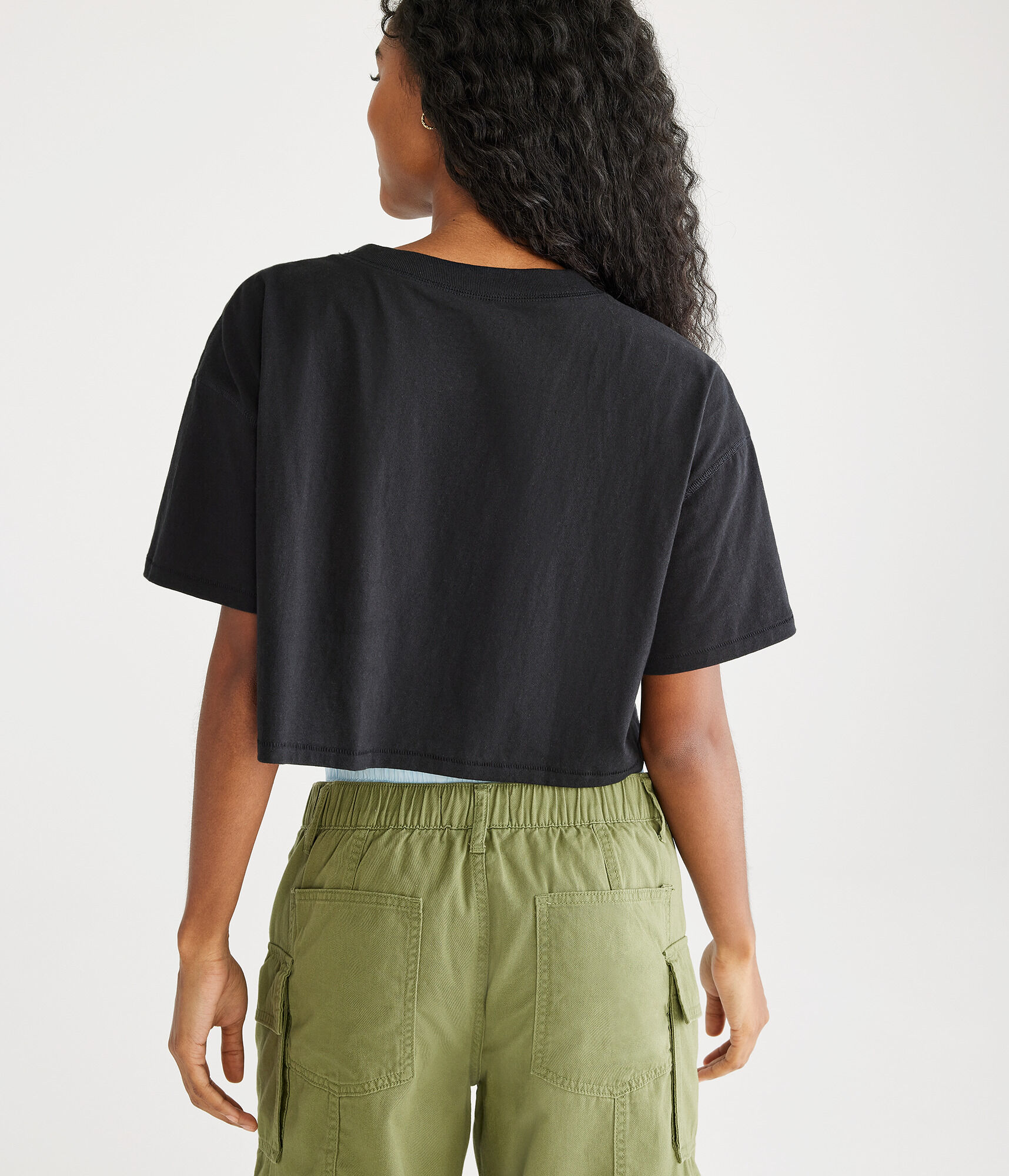 AERO | GLOBAL CITIZEN&reg; Live Green Cropped Tee