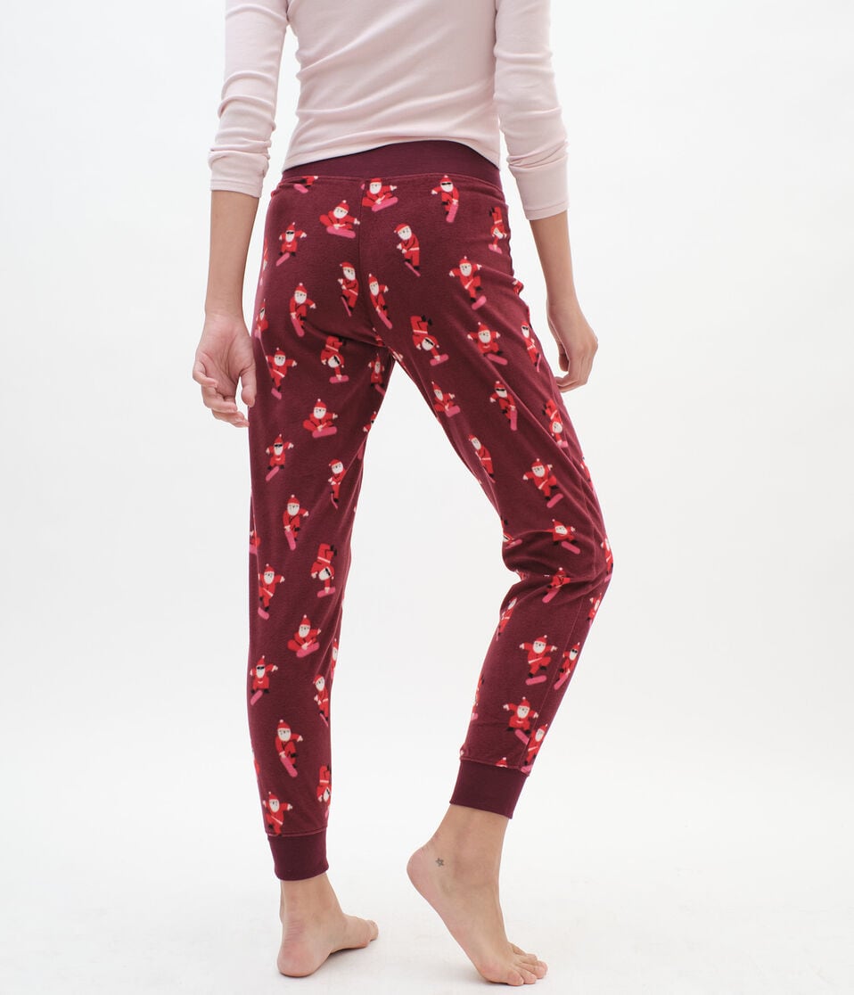 Snowboarding Santas Polyfleece Joggers