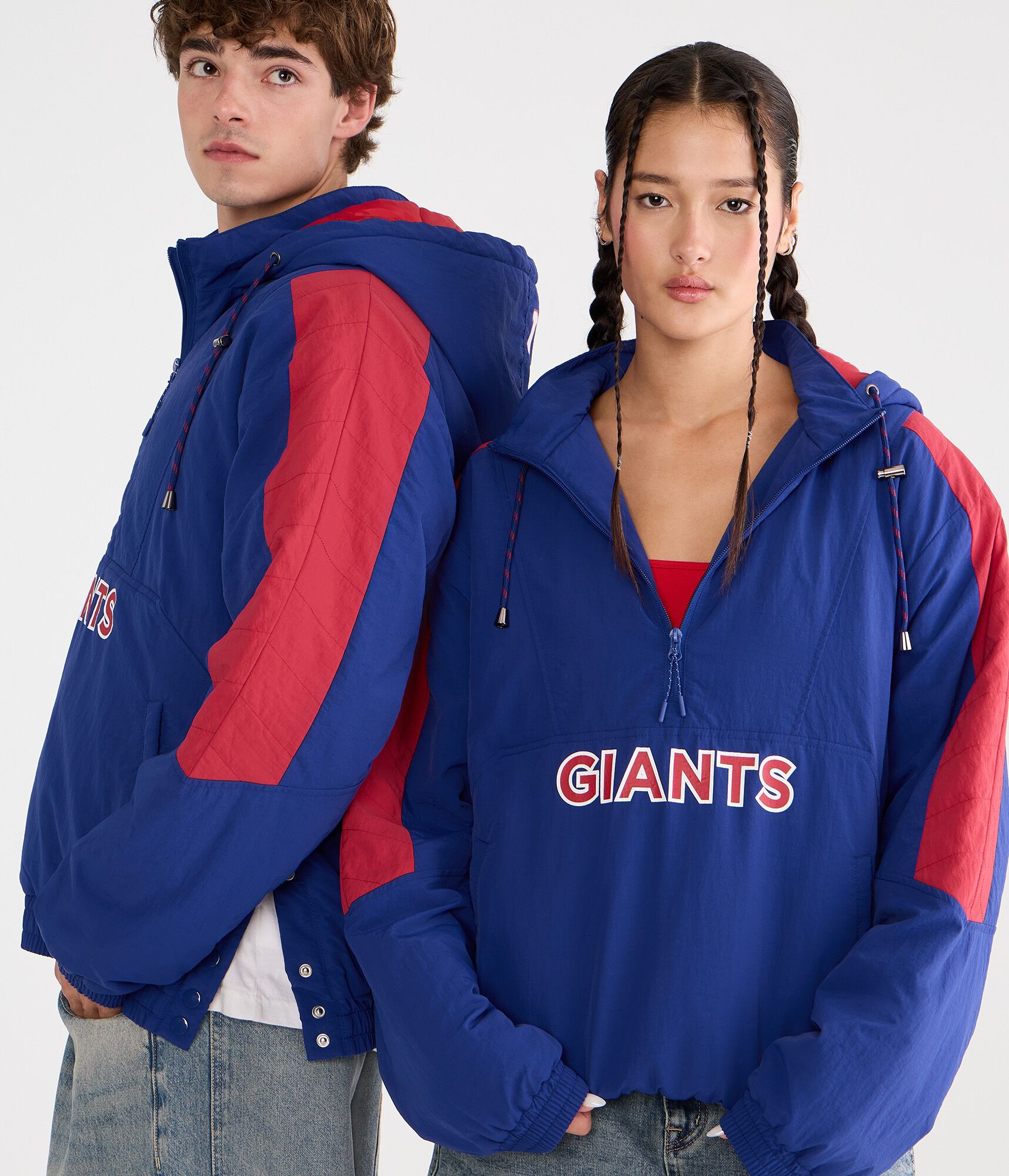 New York Giants Hooded Sideline Jacket