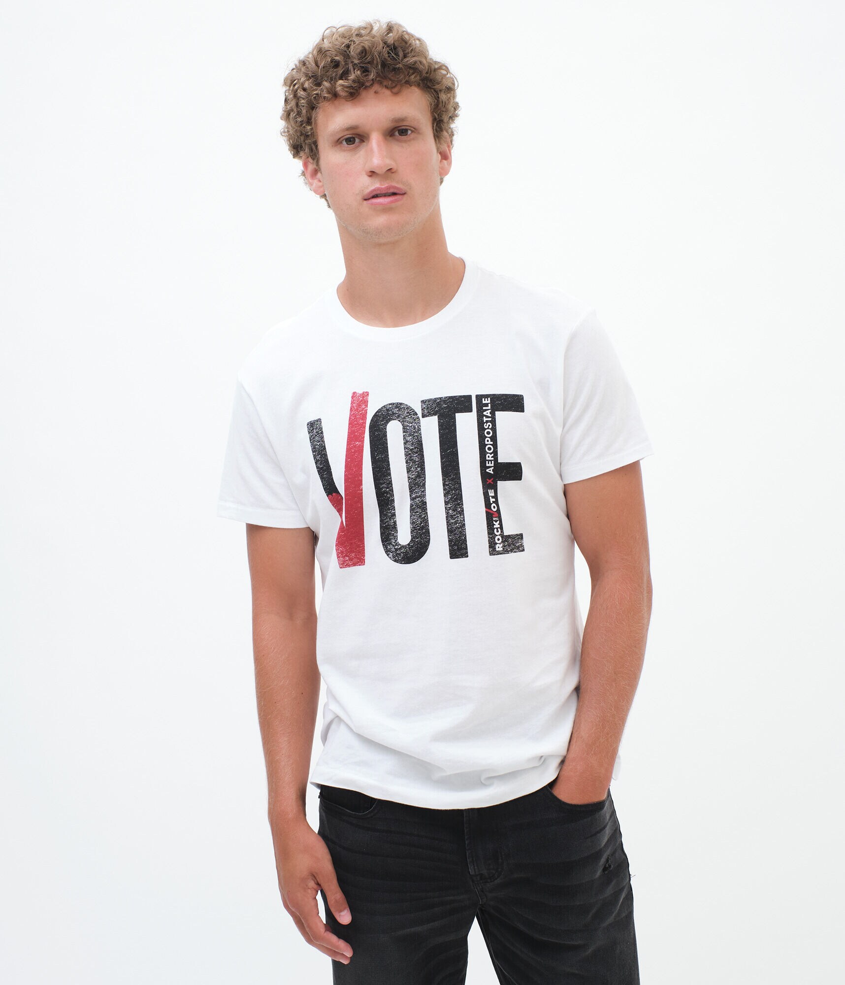 Rock The Vote Check Mark Graphic Tee
