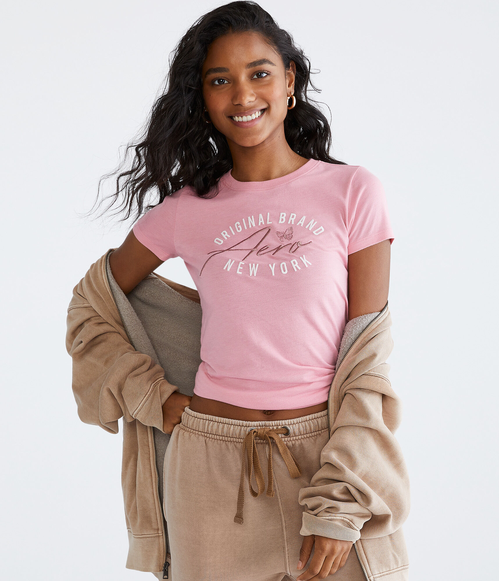 Aero Original Brand Butterfly Graphic Tee