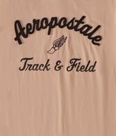 Aeropostale Track & Field Appliqué Graphic Tee
