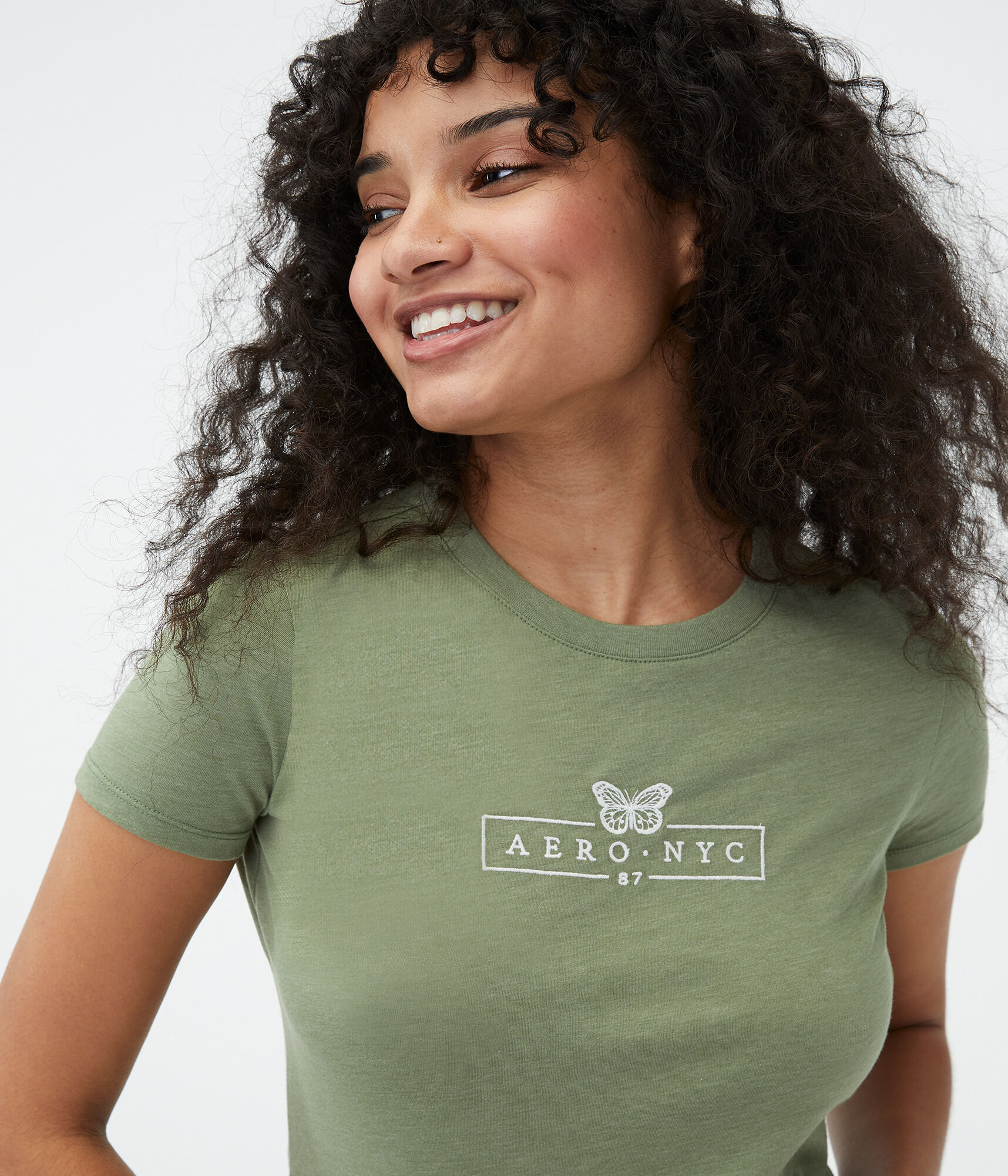 Aero NYC Butterfly Box Graphic Tee