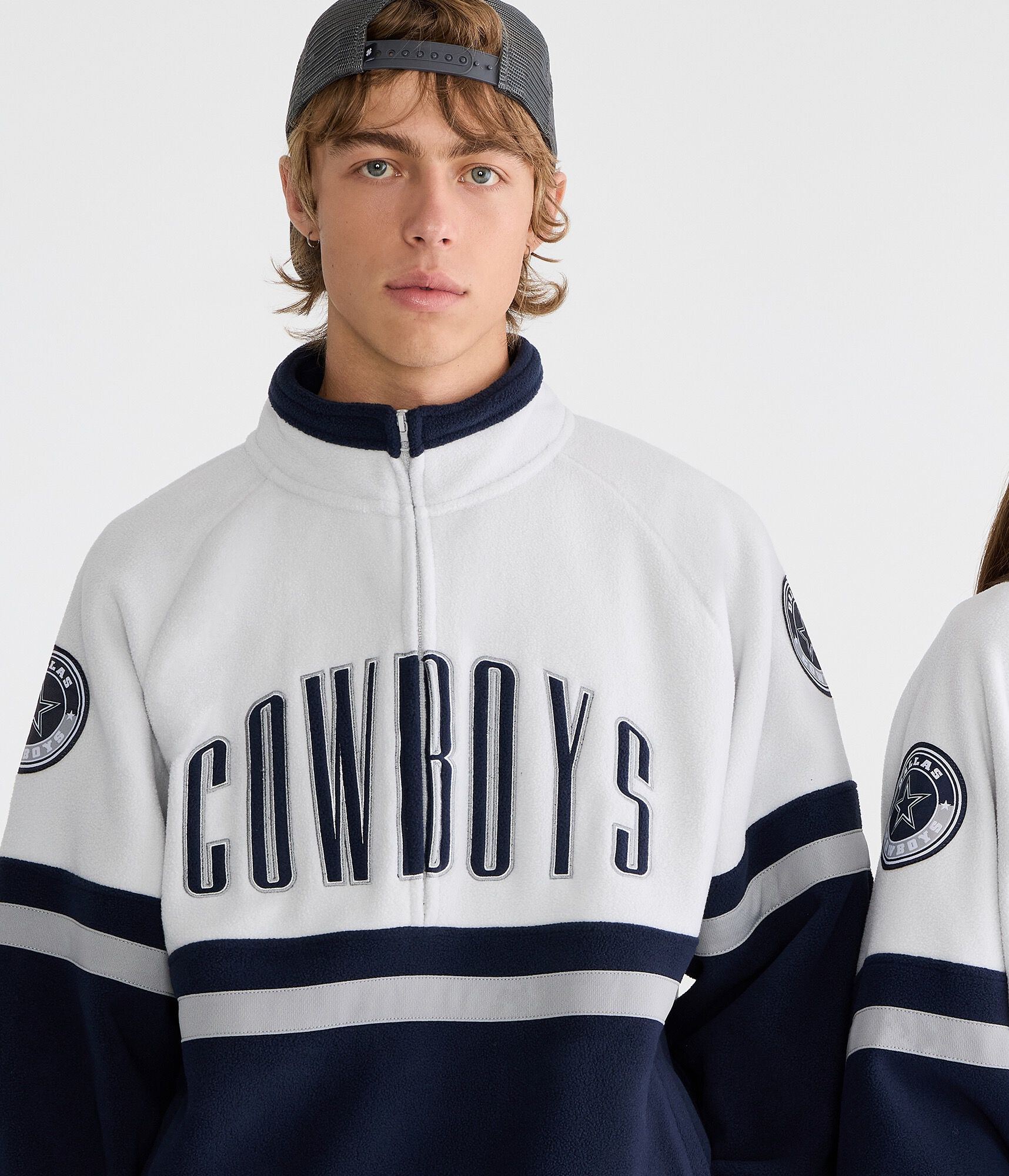 Dallas Cowboys Polar Fleece Half-Zip Sweatshirt