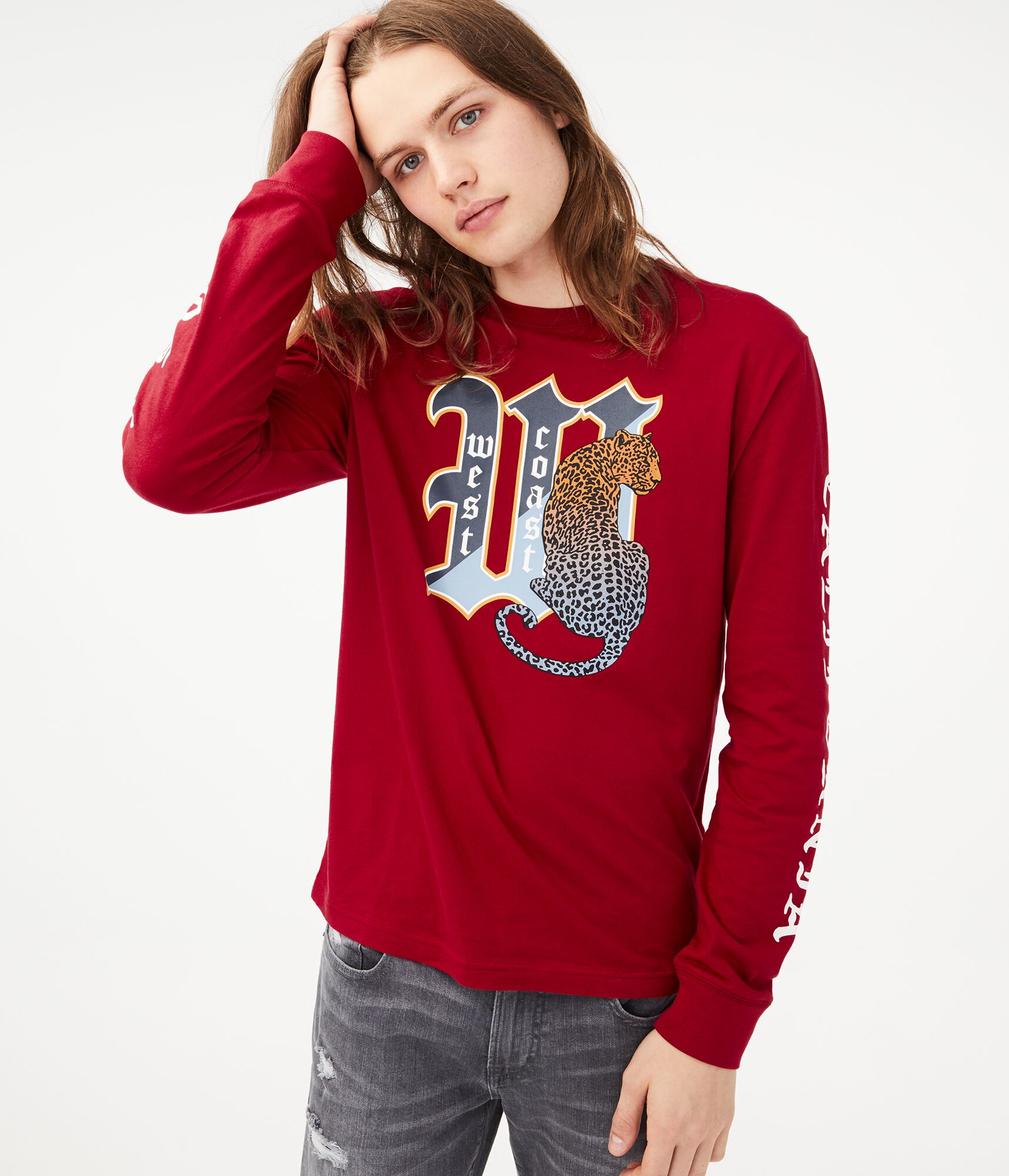 West Coast Leopard Graphic Tee