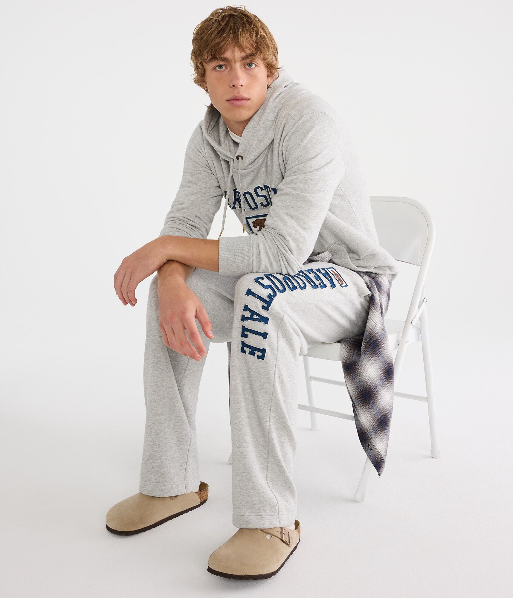 Aeropostale Bear Heritage Pullover Hoodie