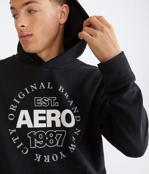 Aero 1987 Circle Pullover Hoodie Aero 1987 Circle Pullover Hoodie