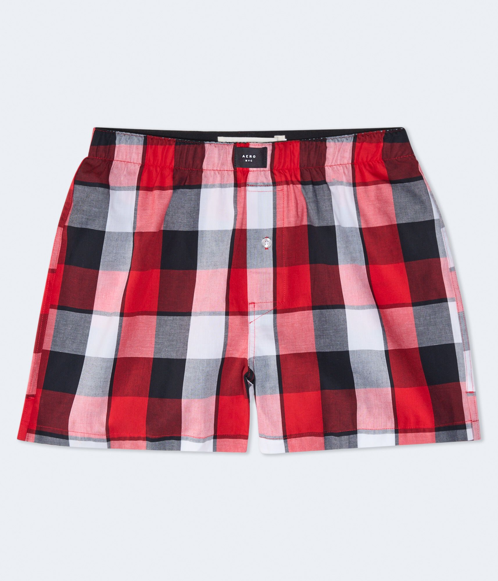 Plaid 4&amp;quot; Woven Boxers