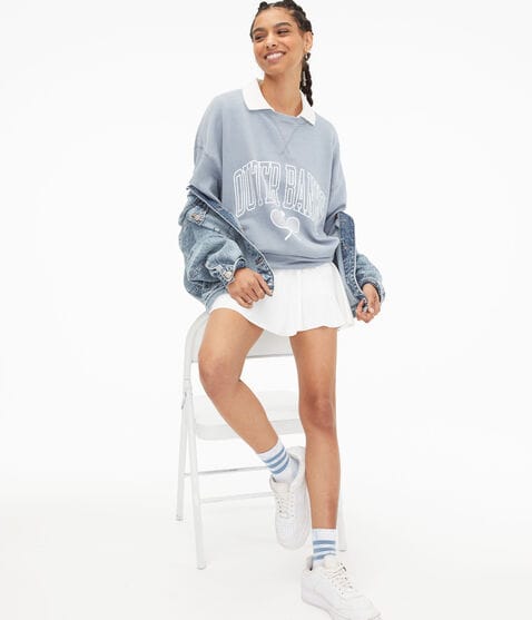 Outer Banks Oversized Crew Sweatshirt Outer Banks Oversized Crew Sweatshirt