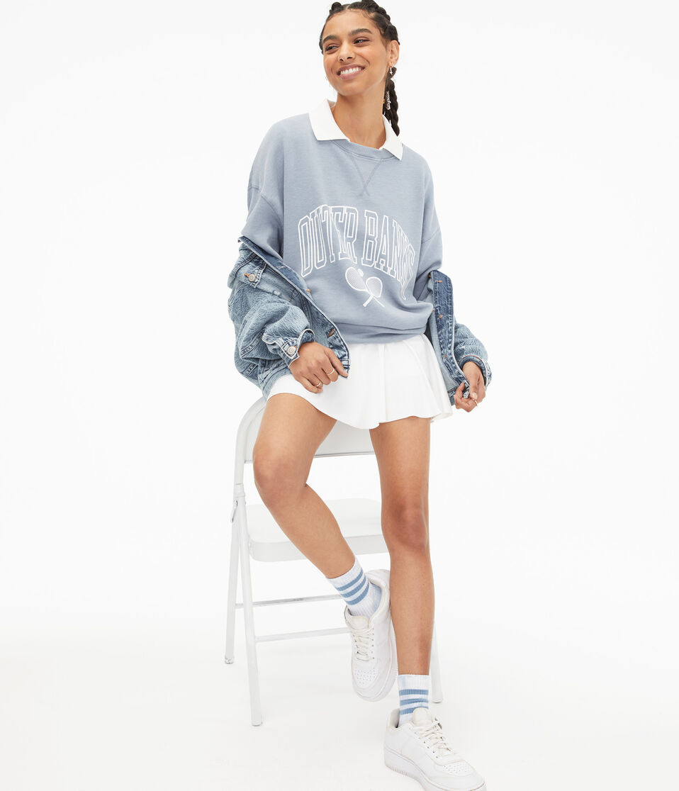 Outer Banks Oversized Crew Sweatshirt