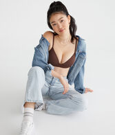 Seriously Soft Smooth Molded V-Neck Push-Up Bra