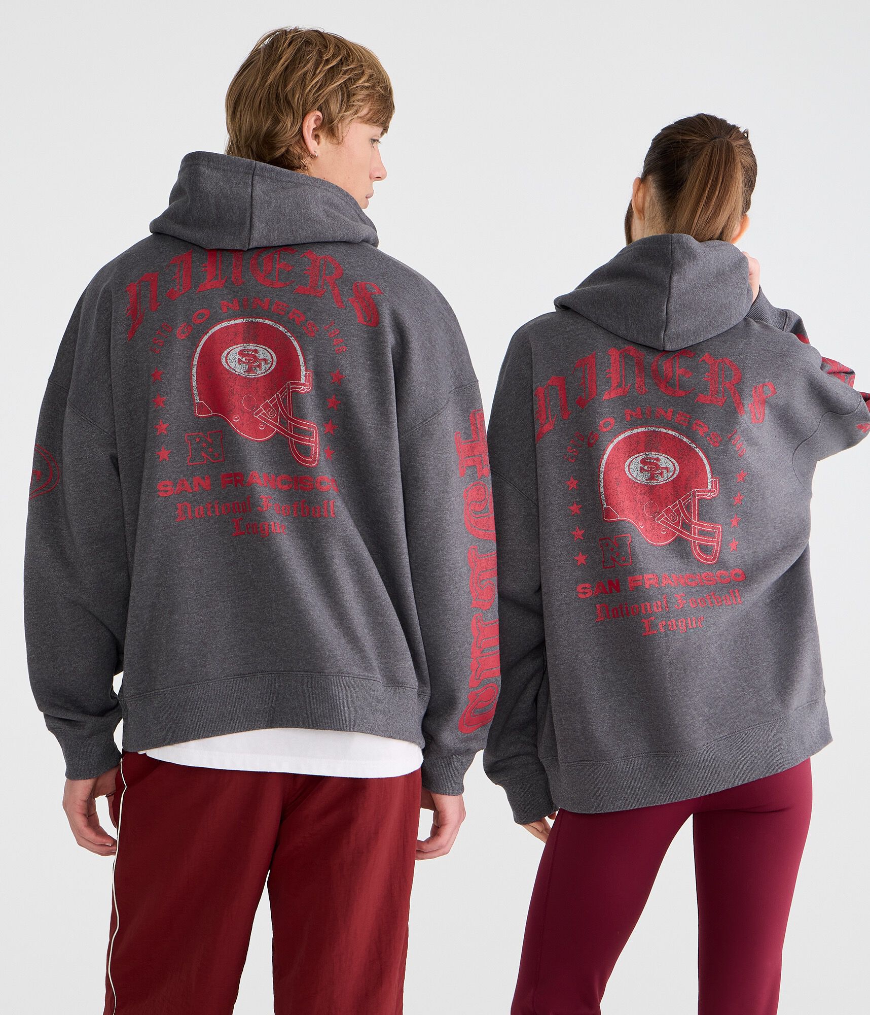 San Francisco 49ers Embroidered Pullover Hoodie