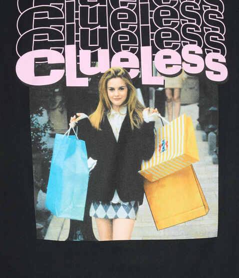 Clueless Oversized Graphic Tee
