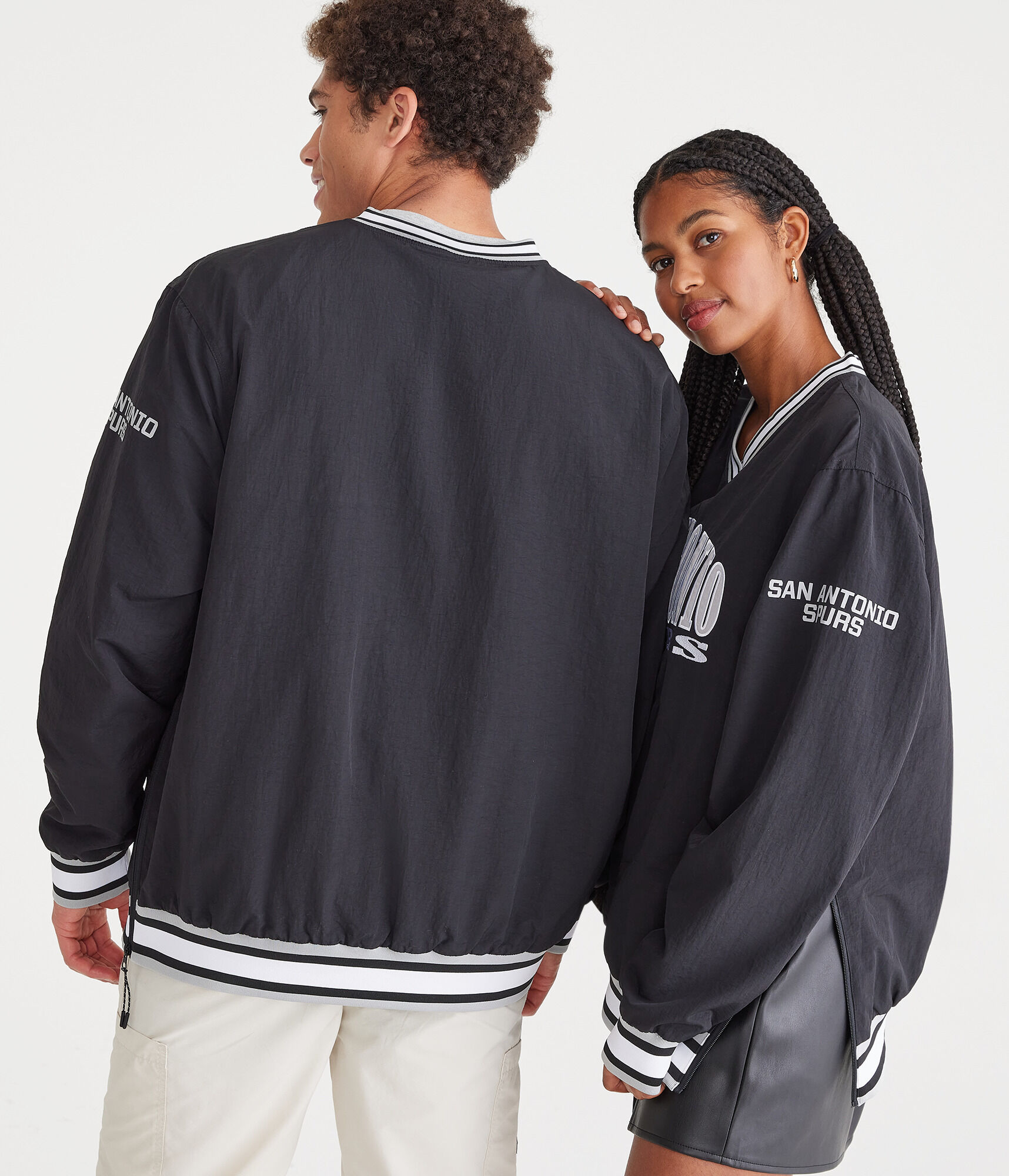 San Antonio Spurs Nylon Pullover Shirt