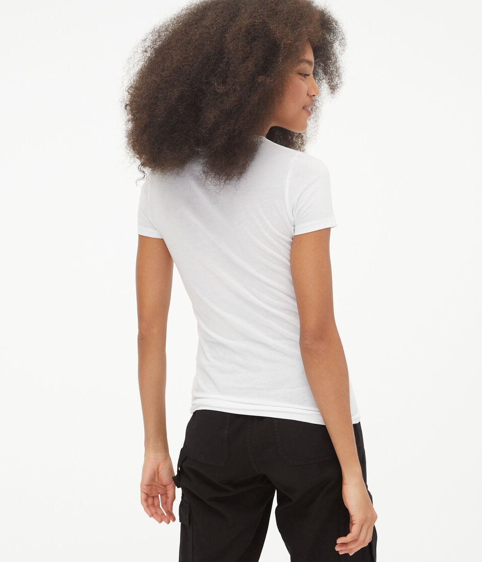 Aeropostale Empire State Apple Graphic Tee