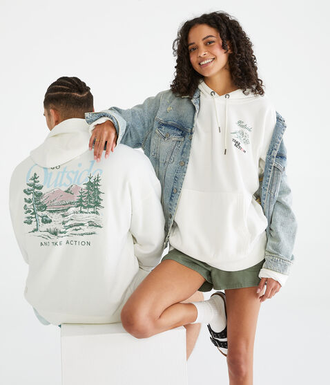 AERO | GLOBAL CITIZEN® Go Outside Pullover Hoodie AERO | GLOBAL CITIZEN® Go Outside Pullover Hoodie