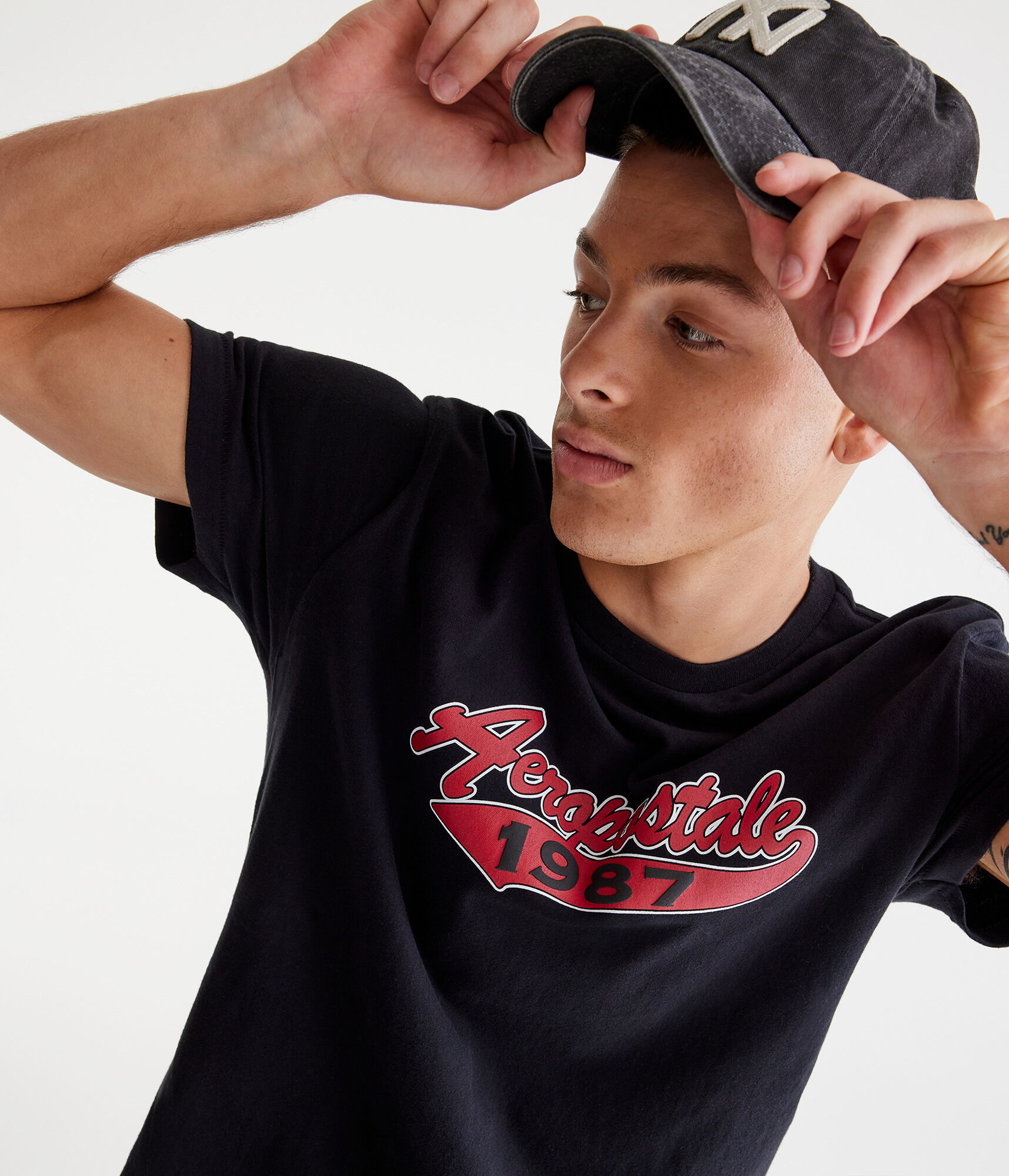 Aeropostale 1987 Logo Graphic Tee