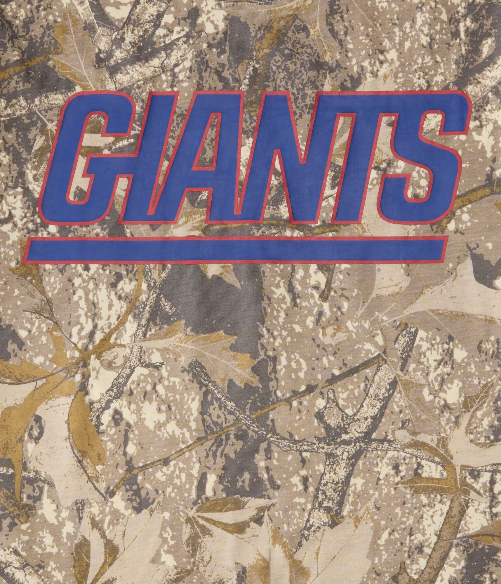 New York Giants Forest Camo Relaxed Graphic Tee