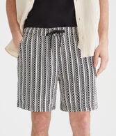 Textured Stripe All Day Jogger Shorts 7"