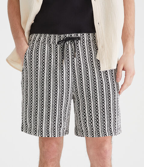 Textured Stripe All Day Jogger Shorts 7" Textured Stripe All Day Jogger Shorts 7"
