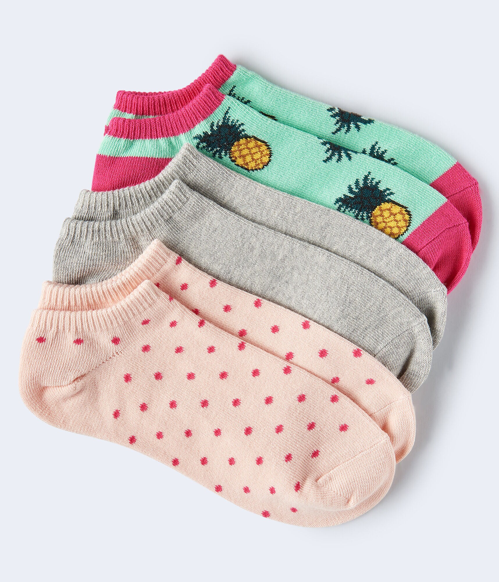 Pineapple Ankle Sock 3-Pack
