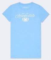 Aeropostale Butterfly Laurels Foil Graphic Tee