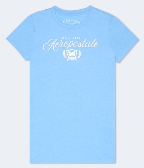 Aeropostale Butterfly Laurels Foil Graphic Tee Aeropostale Butterfly Laurels Foil Graphic Tee