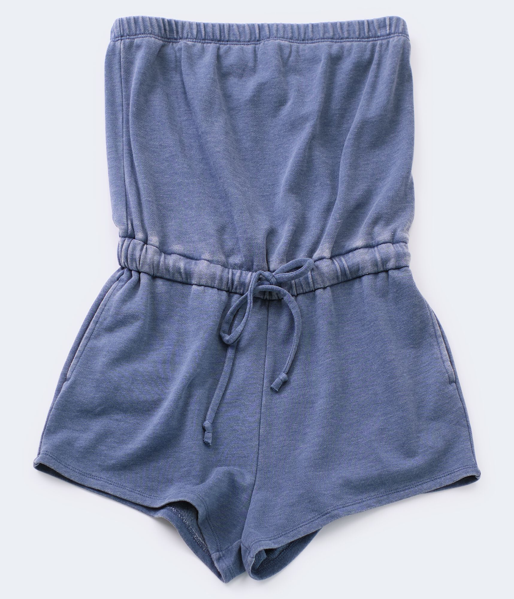 Burnout Strapless Romper