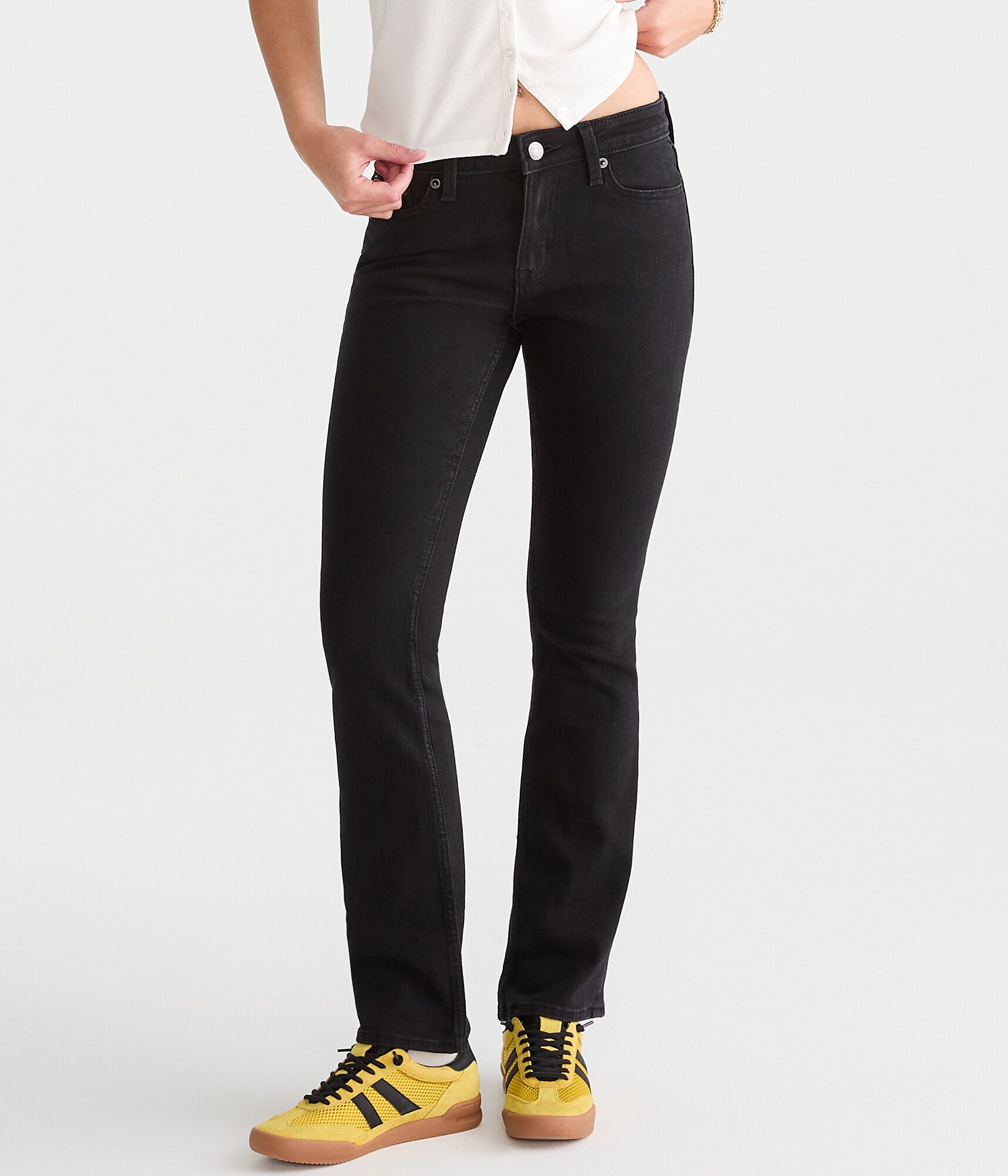 Mid-Rise Bootcut Jean