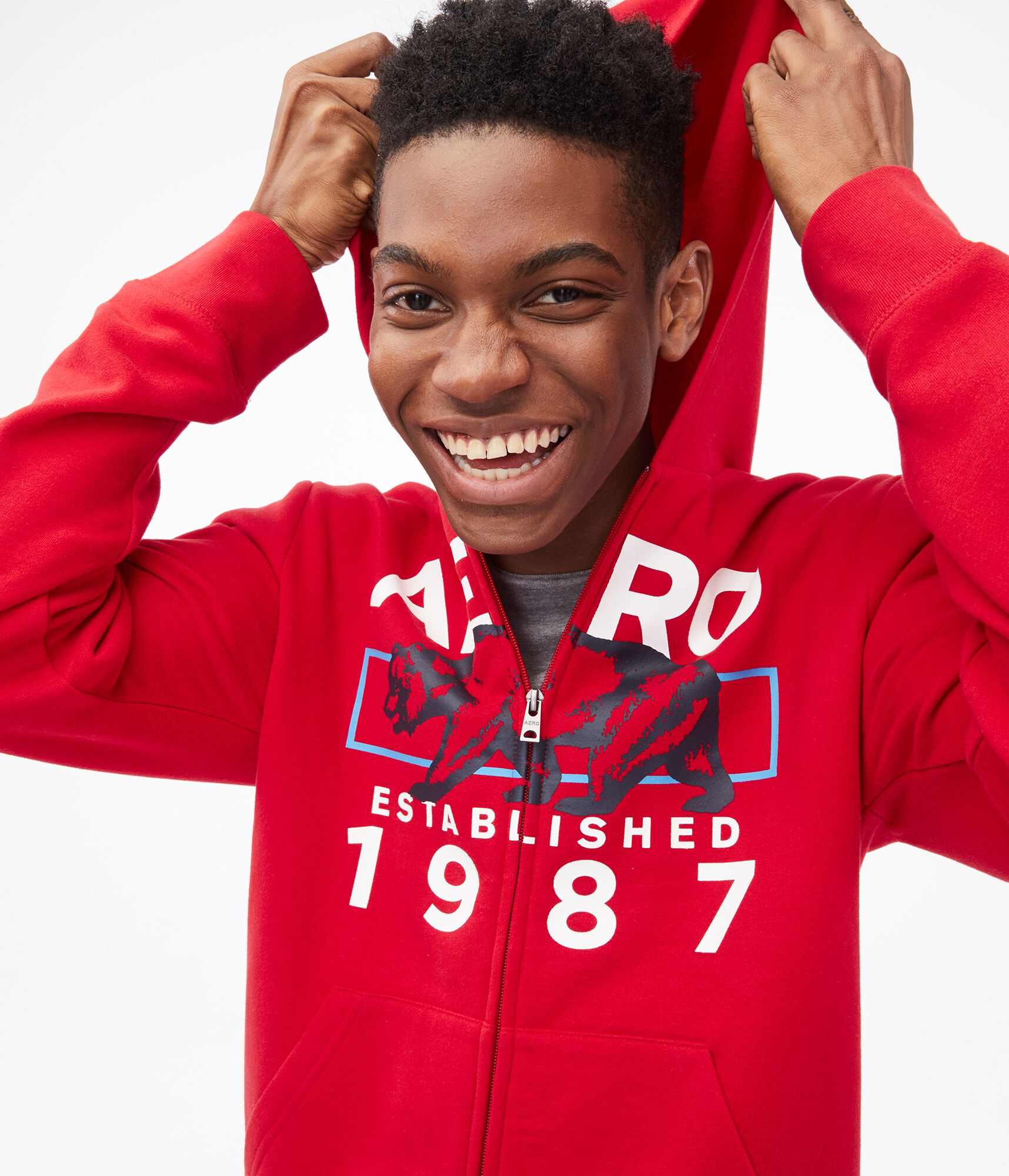 Aero Bear Full-Zip Hoodie