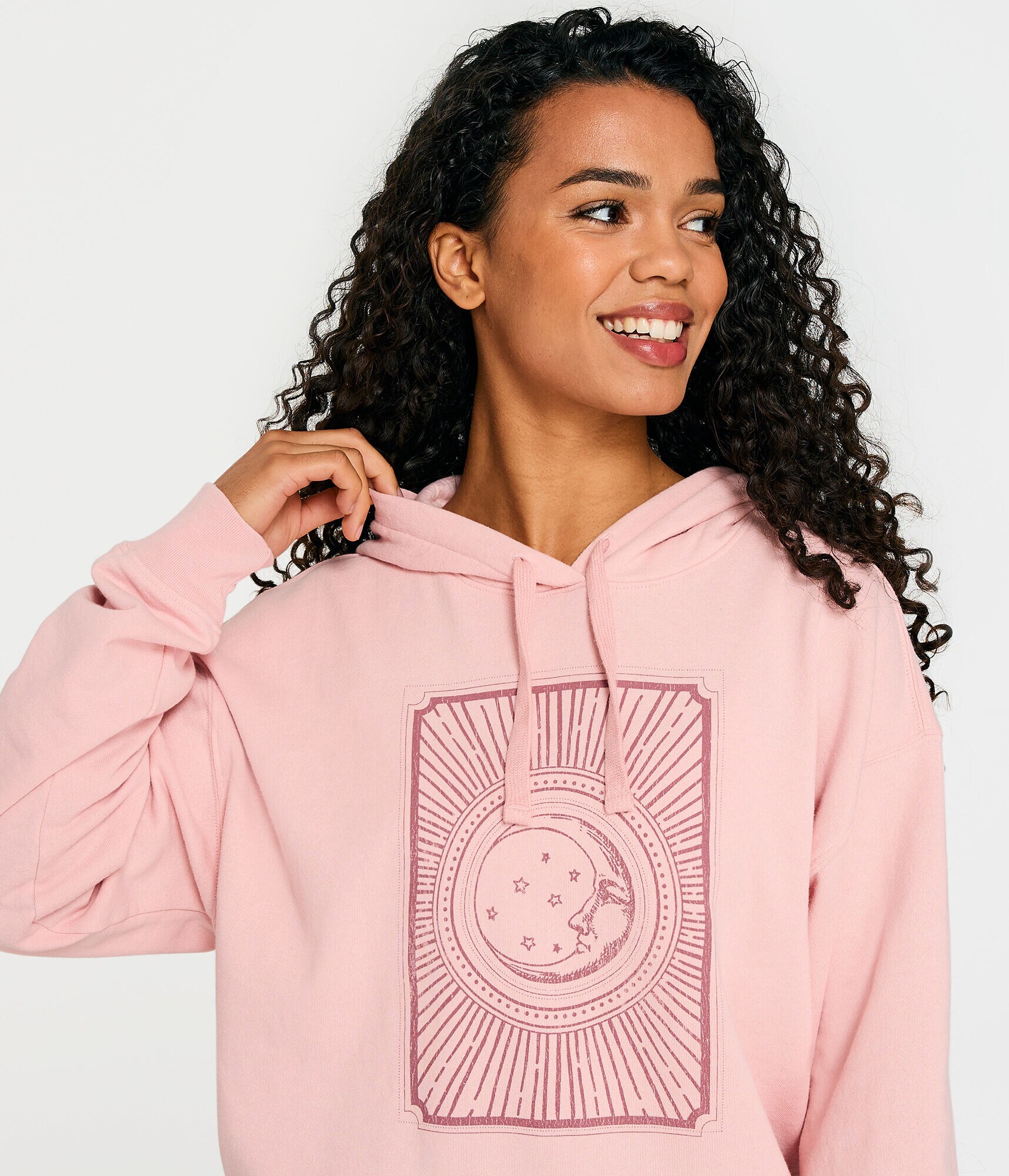 Celestial Rays Boyfriend Pullover Hoodie