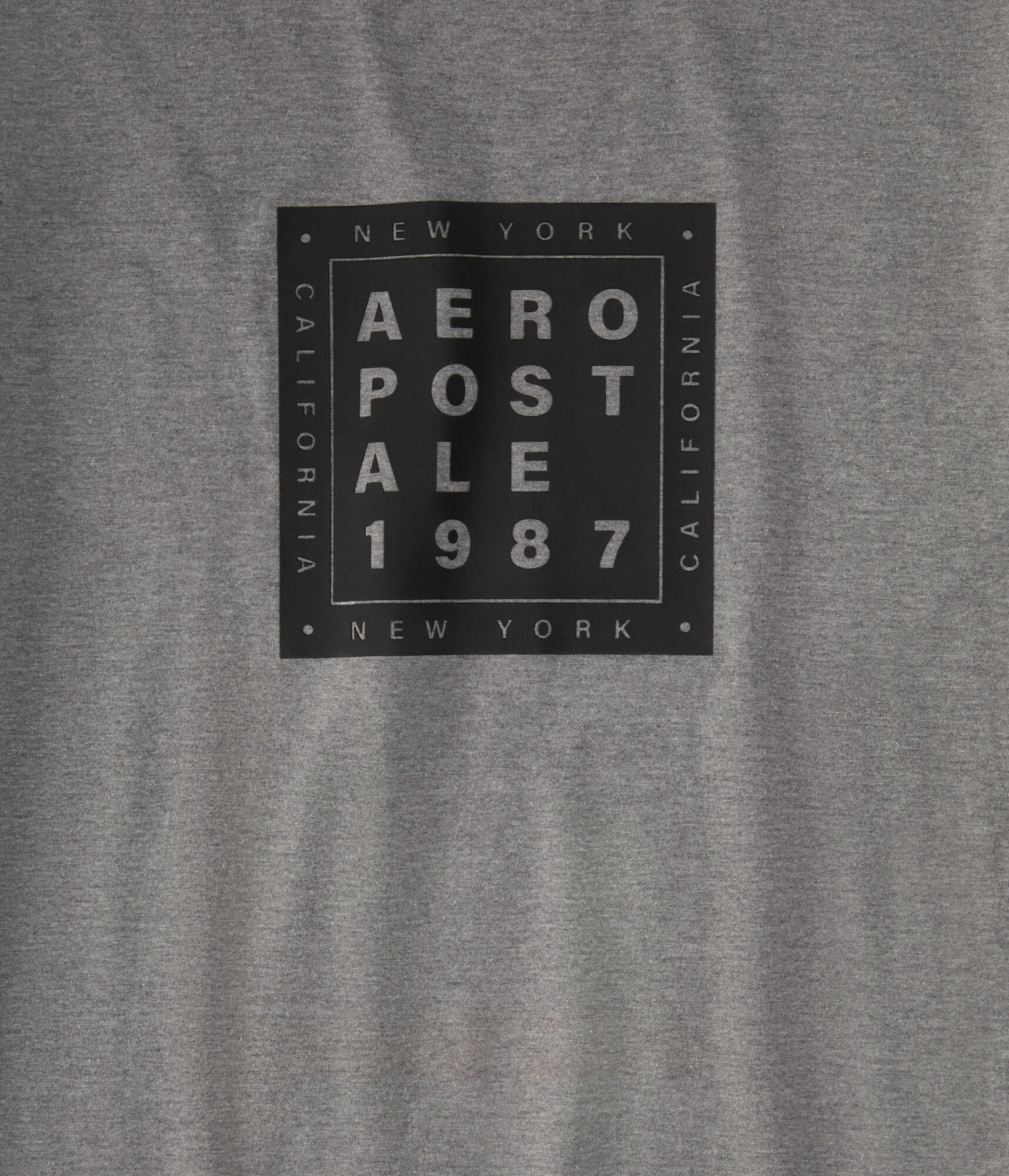 Aero Stacked Box Logo Graphic Tee