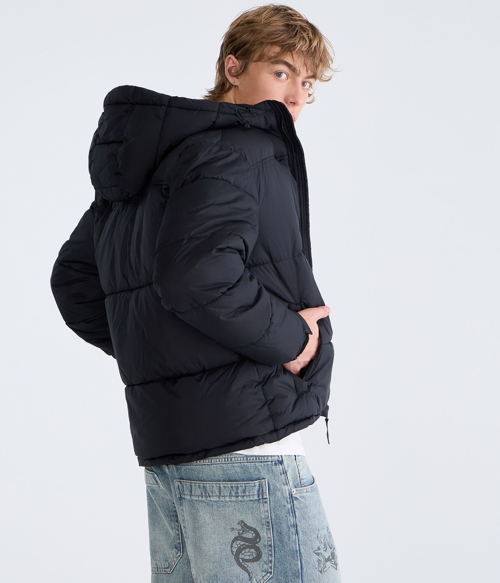 Hooded Heavyweight Puffer Jacket