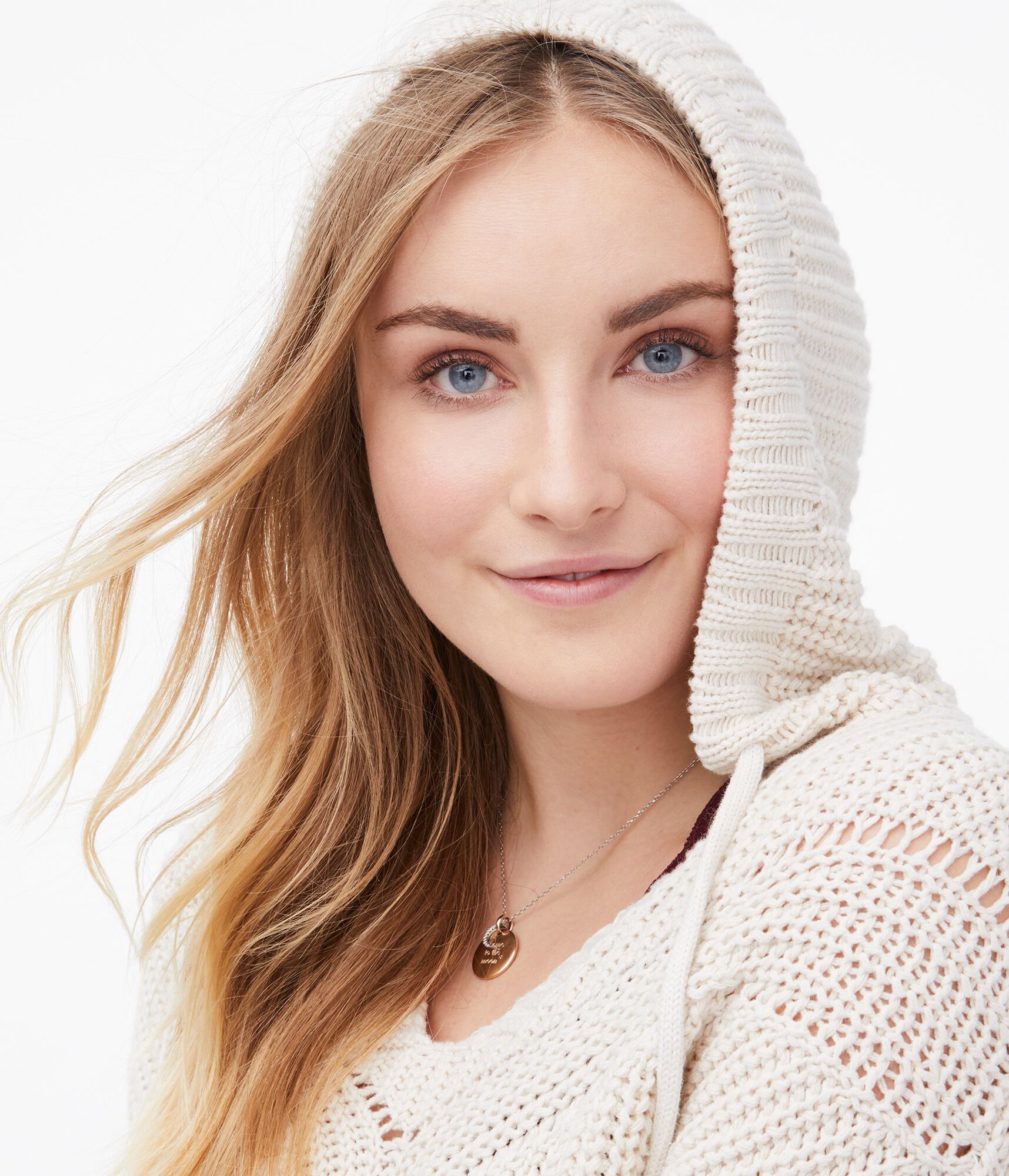 Marled Sweater Hoodie