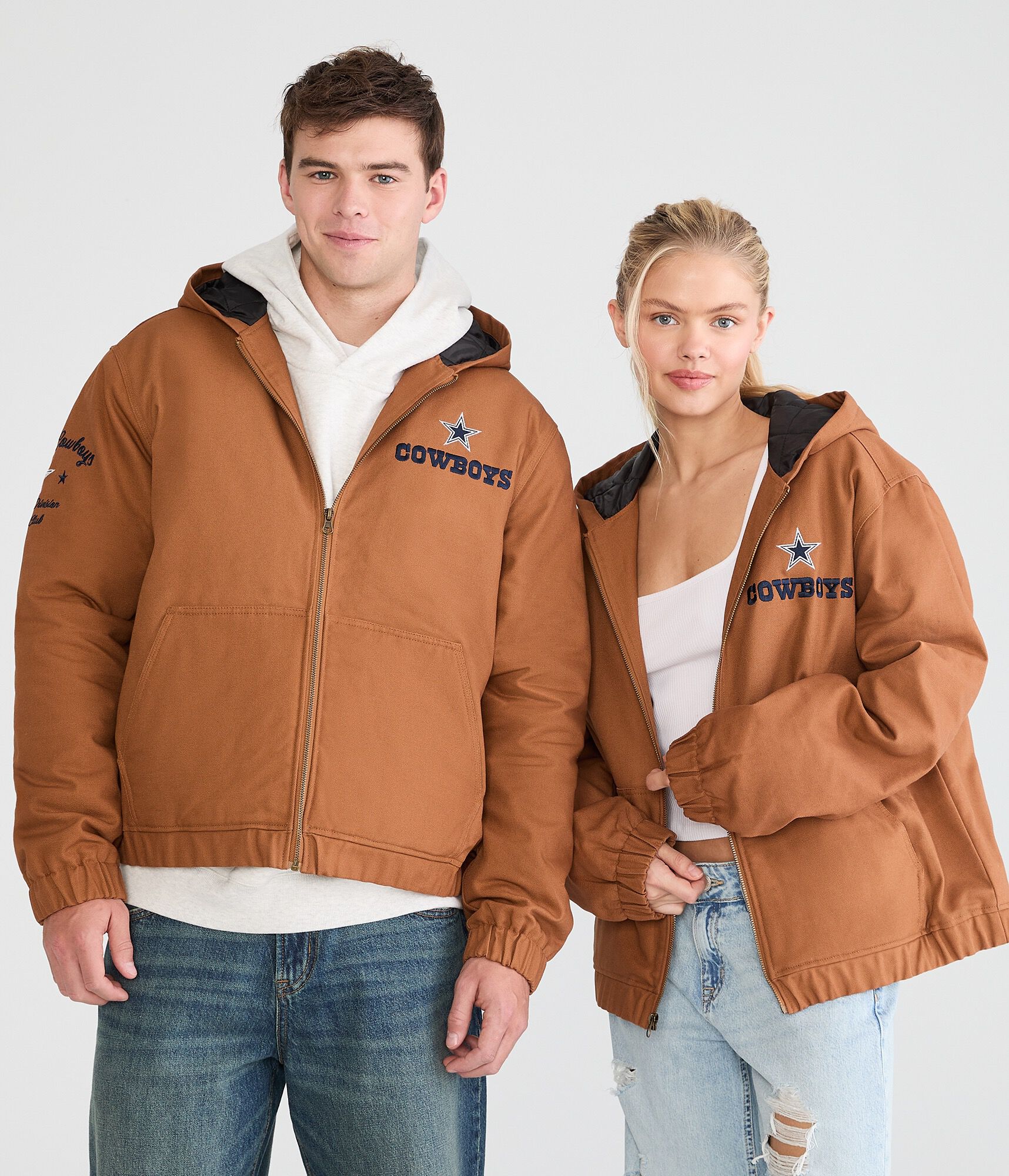 Dallas Cowboys Hooded Workwear Jacket