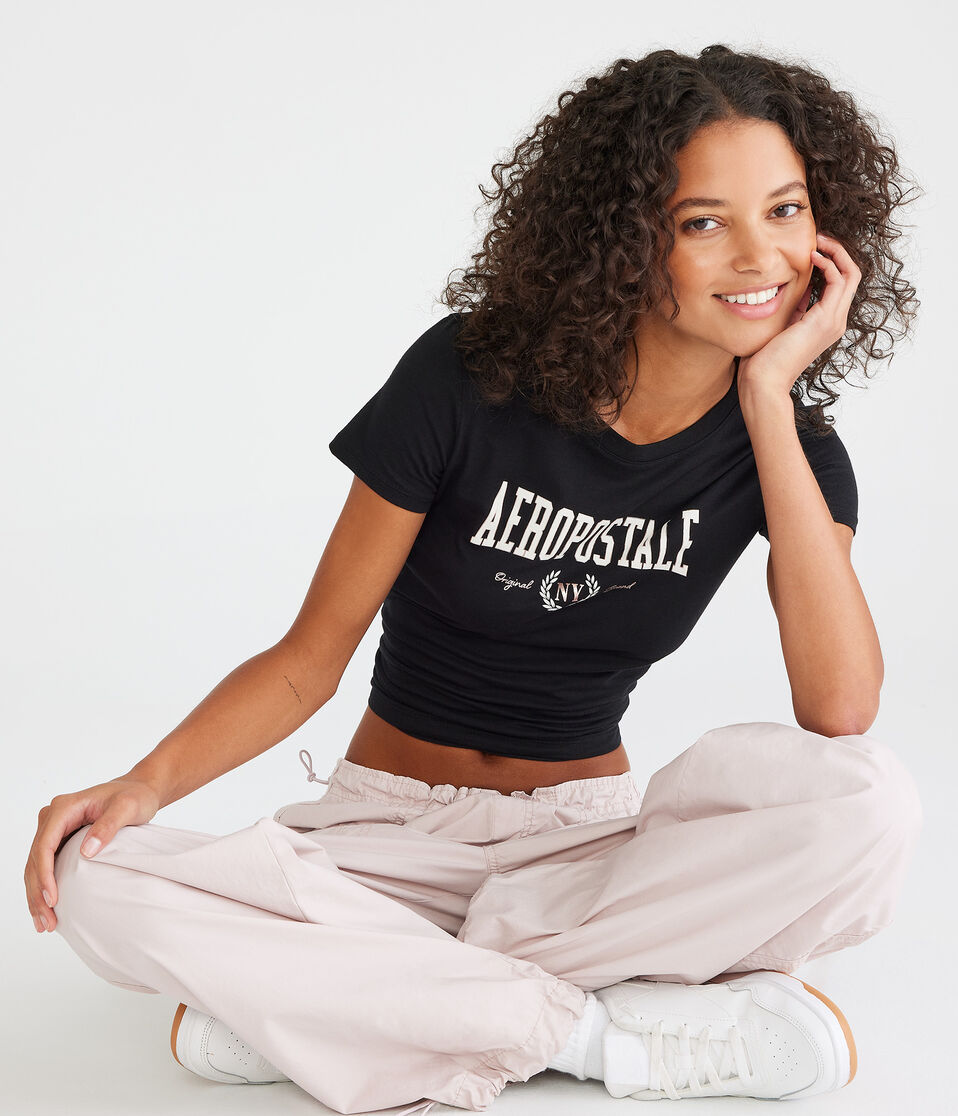 Aeropostale NY Crest Graphic Tee