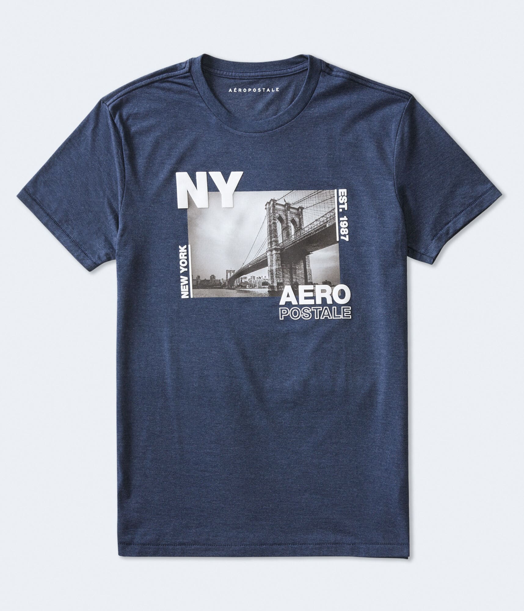 Aeropostale NY Bridge Graphic Tee