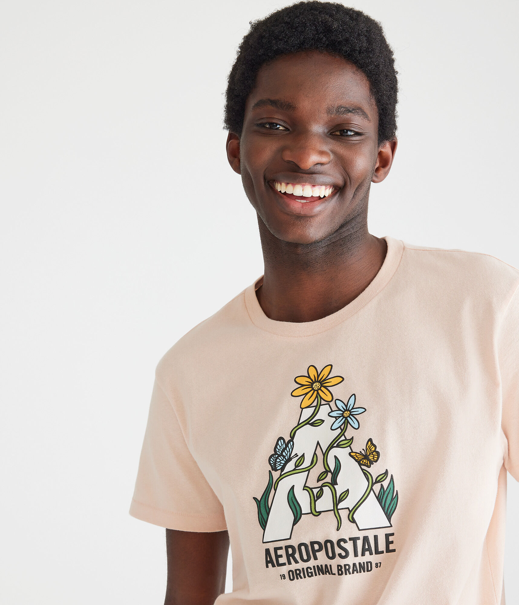Aeropostale Nature Logo Graphic Tee