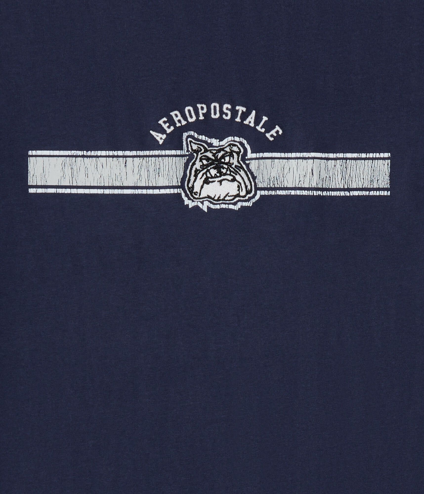 Aeropostale Bulldog Appliqu&eacute; Graphic Tee