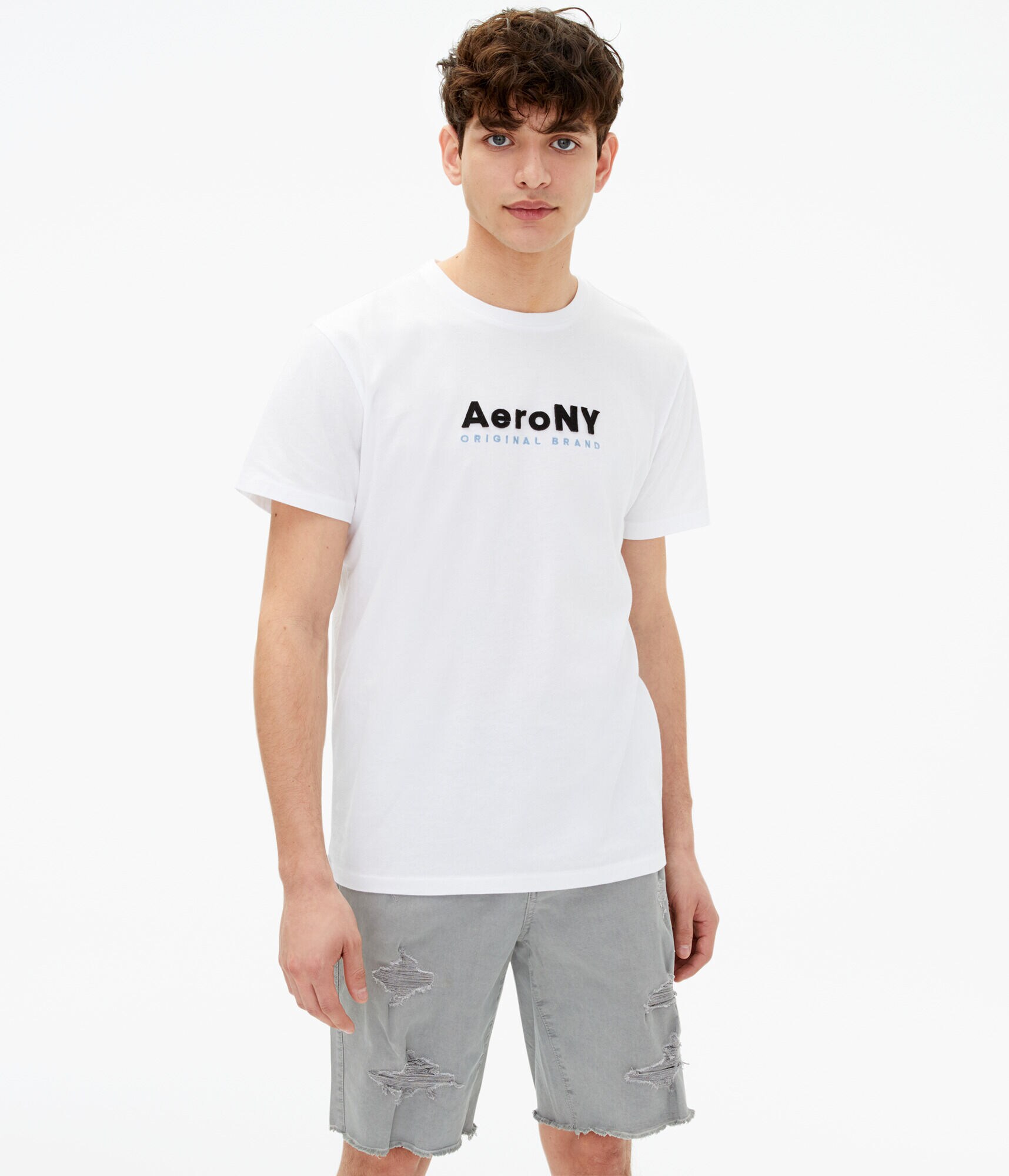 Aero NY Original Brand Appliqu&eacute; Graphic Tee
