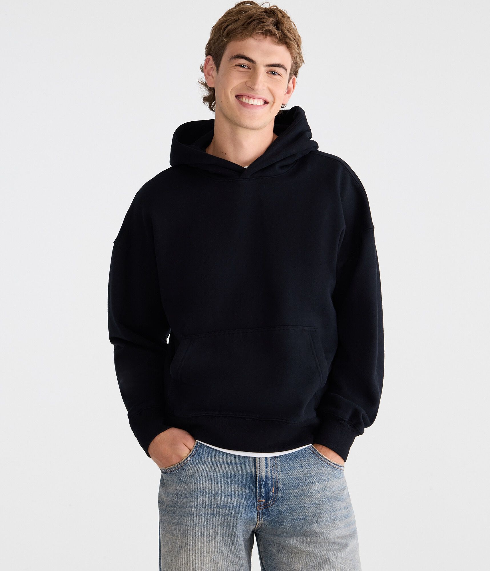 Cloud Soft Boxy Pullover Hoodie