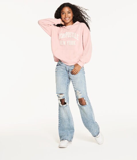 Aeropostale New York Oversized Pullover Hoodie