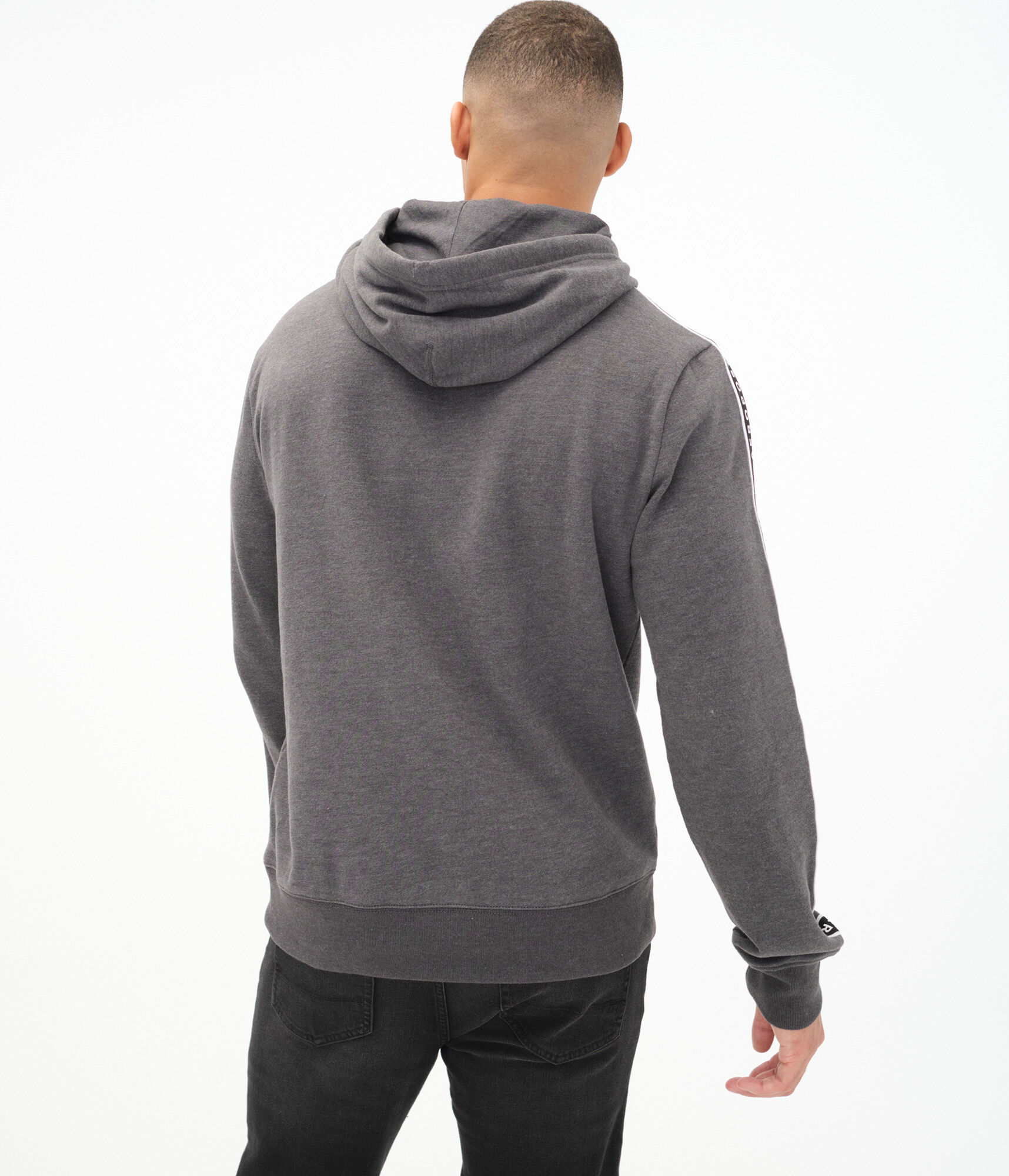 Heritage Logo Tape Pullover Hoodie