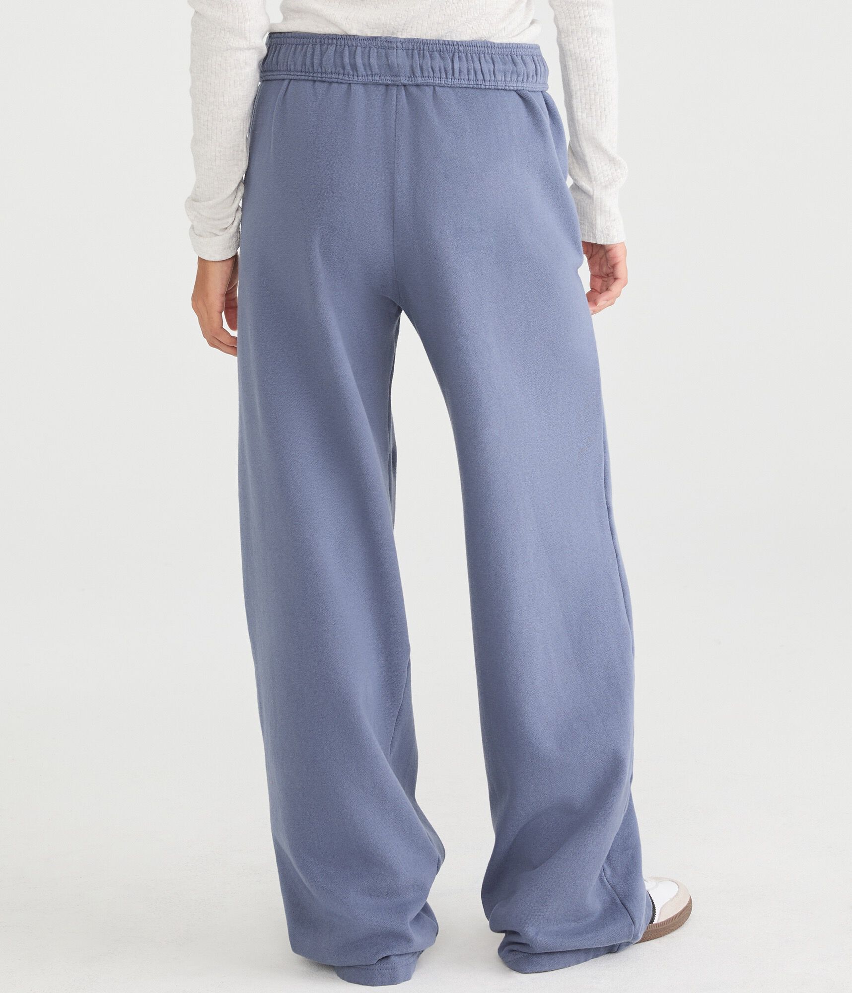 Cloud Soft Winged Heart High-Waisted Straight Leg Sweatpants