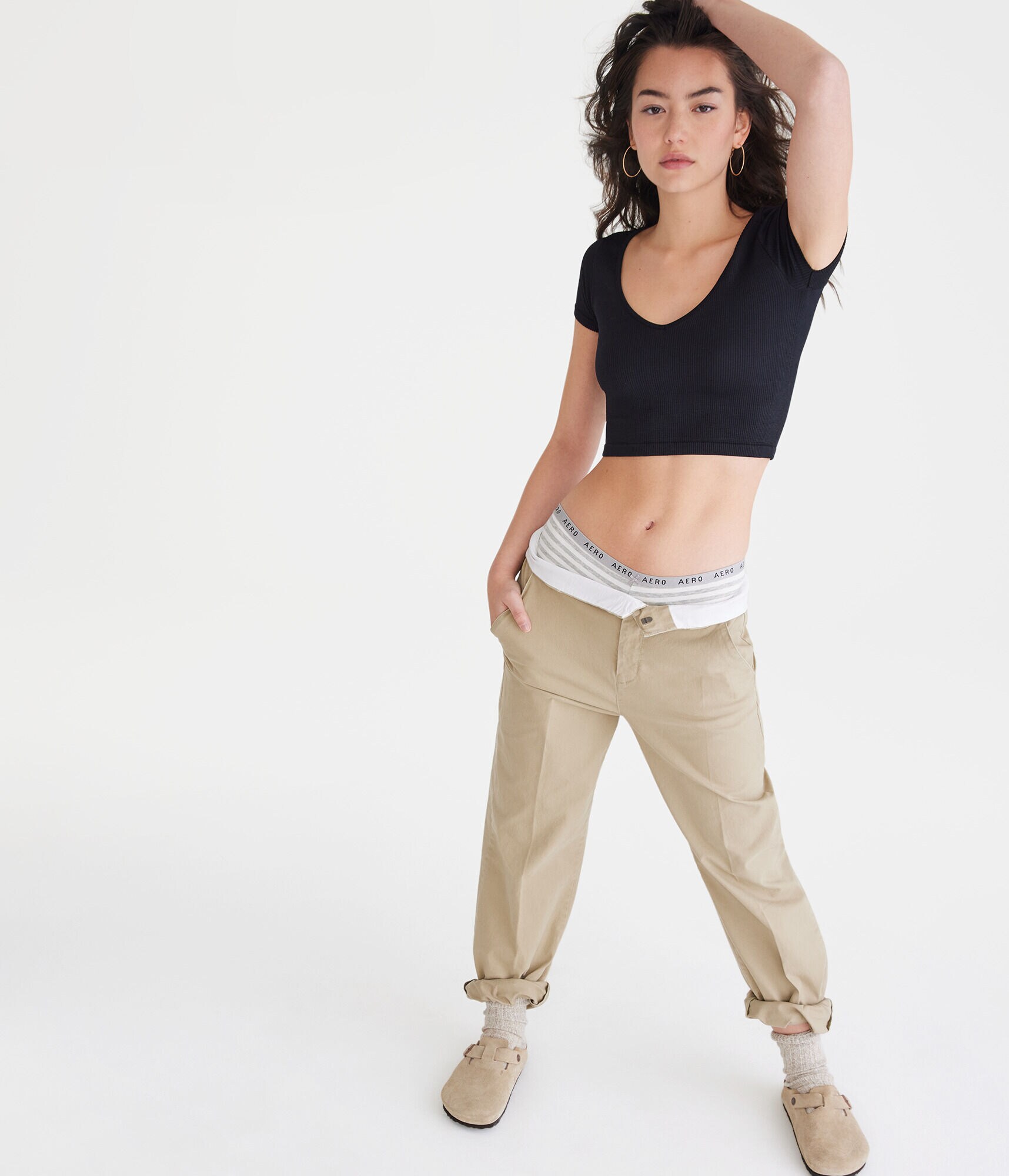 Seriously Soft Seamless Wear 2 Ways Baby Tee