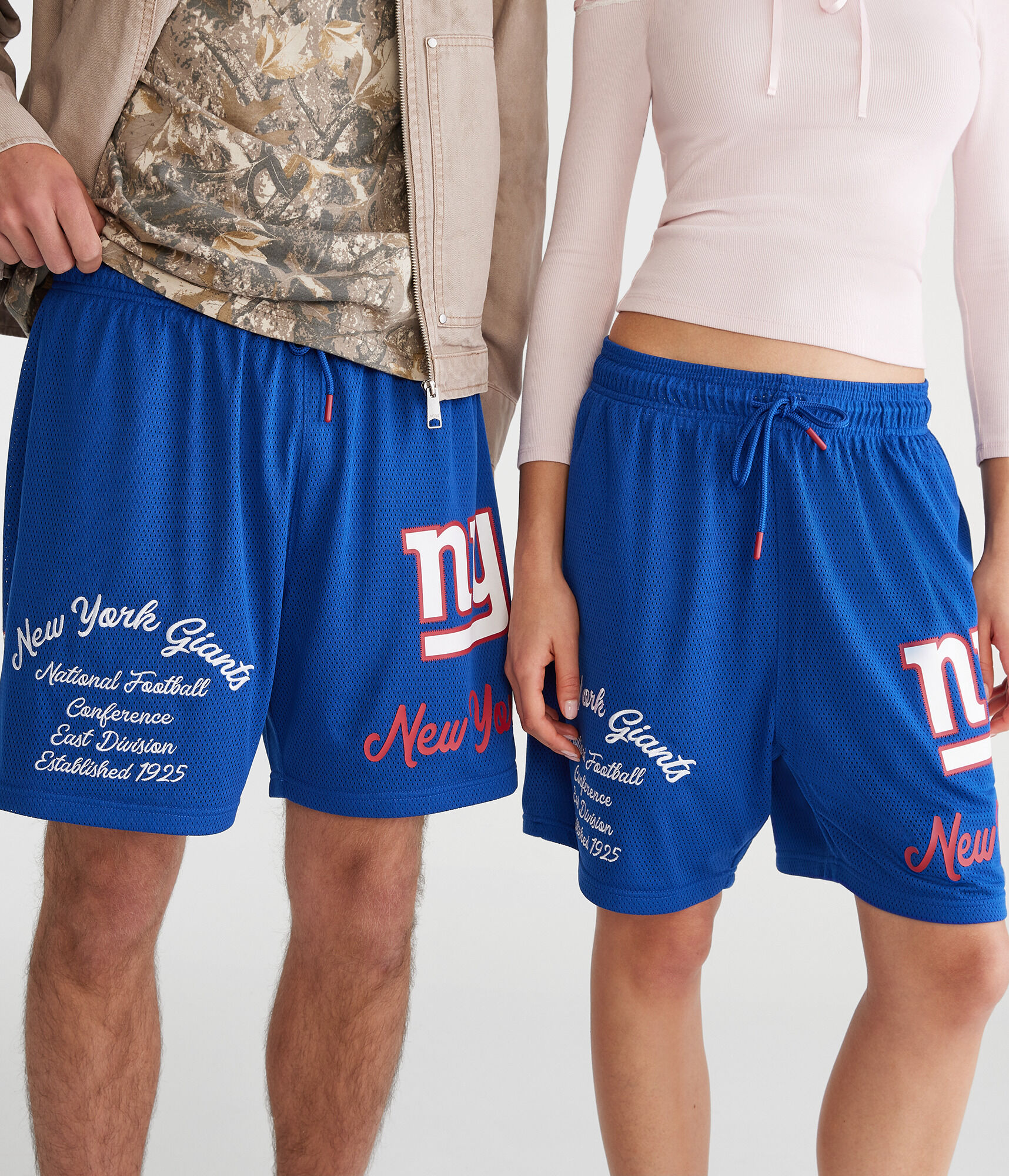 New York Giants Mesh Shorts 6"
