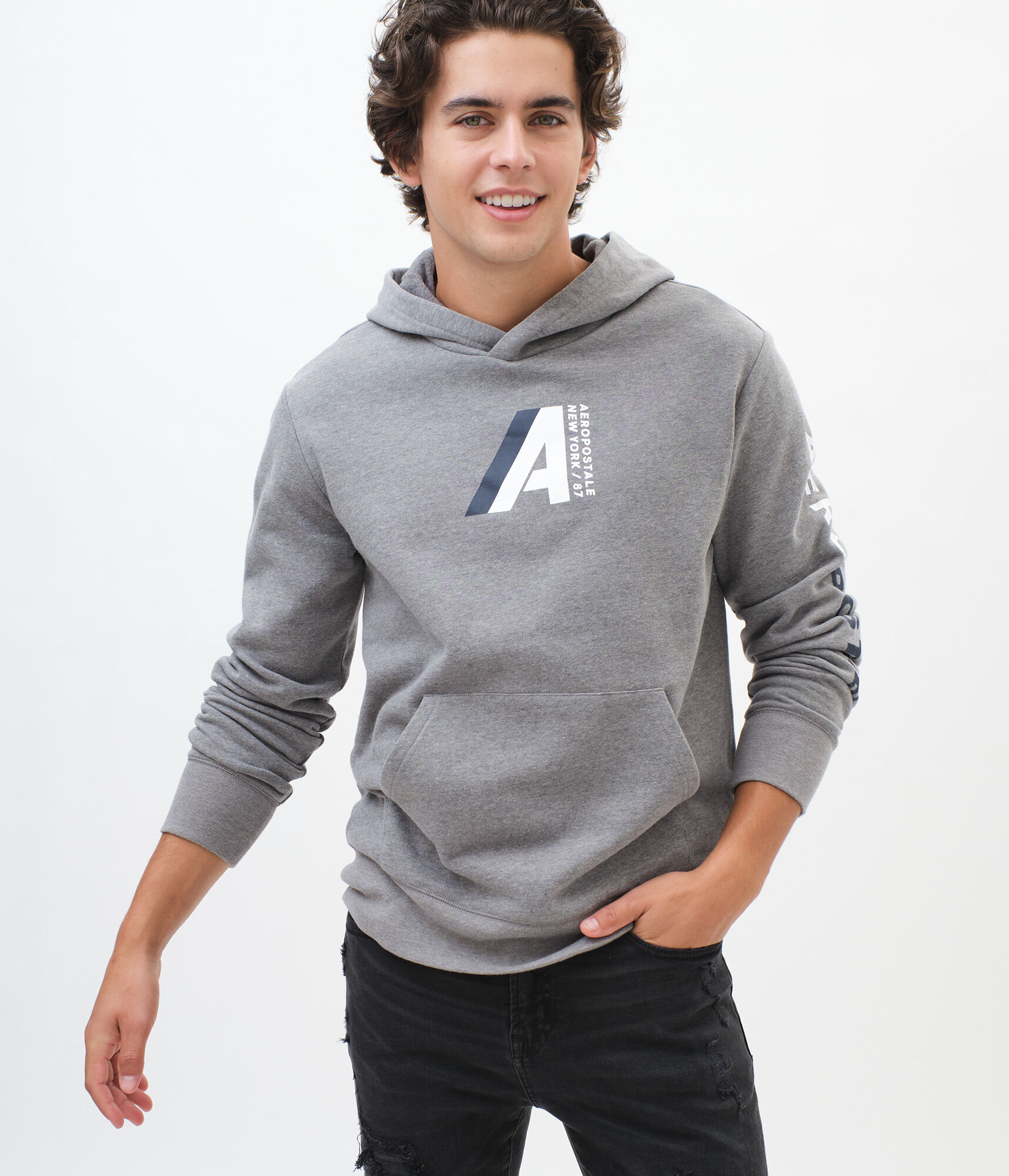 Aeropostale New York 87 Pullover Hoodie